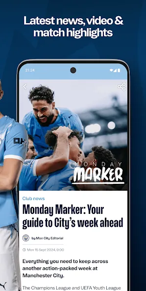 Manchester City Official App screenshot 3