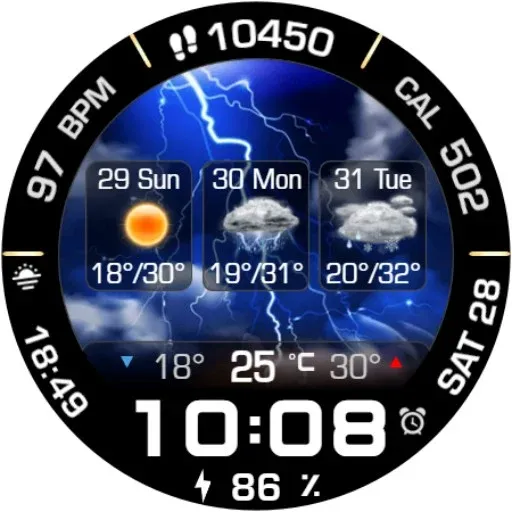 Animated Weather 3 Days Data screenshot 16