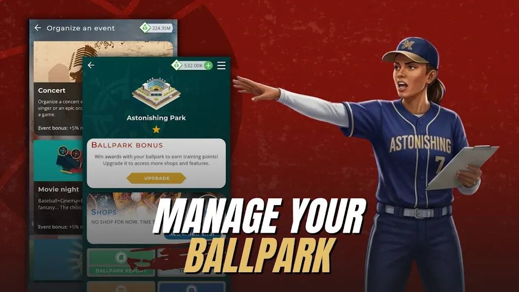 Astonishing Baseball Manager screenshot 7