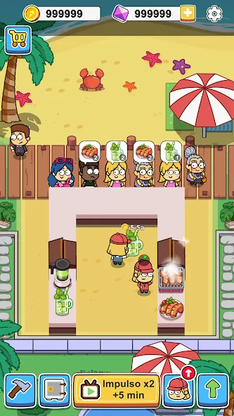 Idle Food Bar: cocina screenshot 20