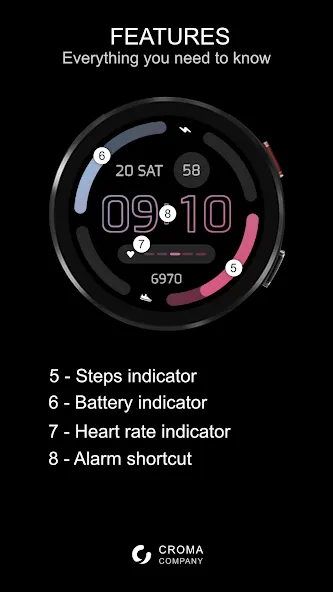 Active Watch Face for Wear OS screenshot 3