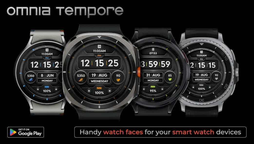 OT | Digital Watch Face 8 screenshot 1