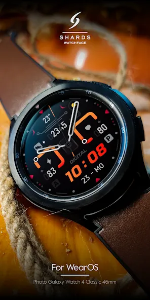 SH020 Watch Face, WearOS watch screenshot 5