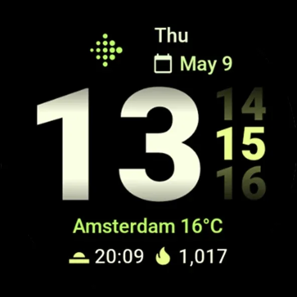 Streamlined Watch Face screenshot 13