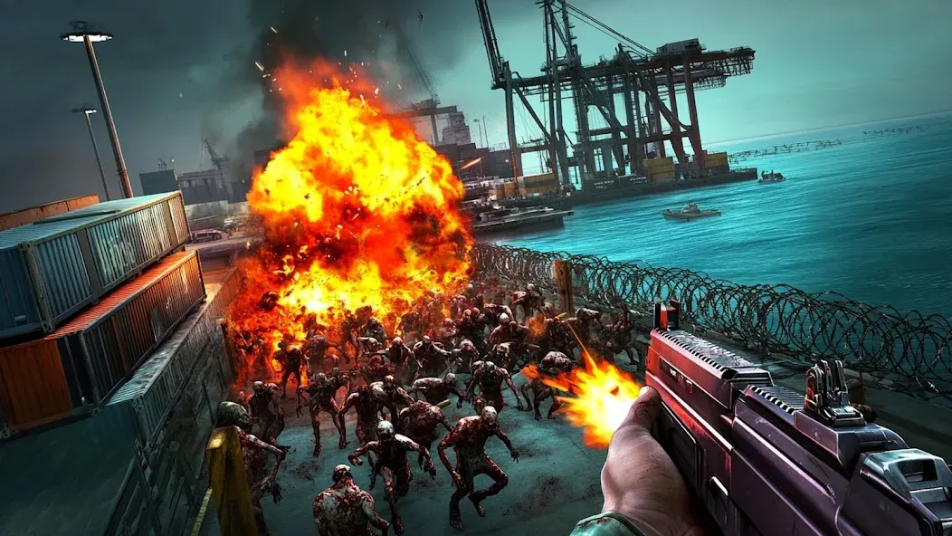 Zombie Fire 3D: Offline Game screenshot 15