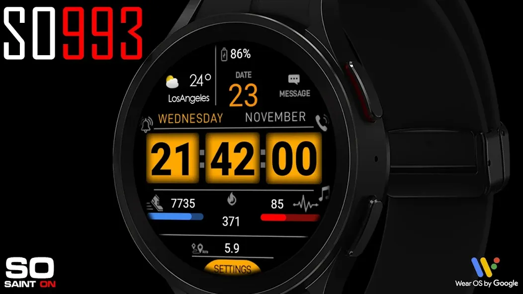 SO993 Watchface screenshot 27