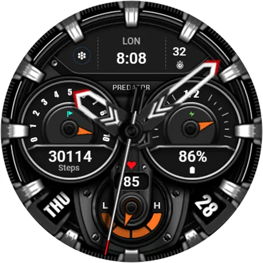 WFP 239 Ultra watch face screenshot 41
