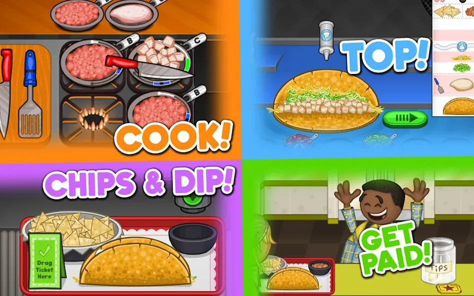 Papa's Taco Mia HD screenshot 2