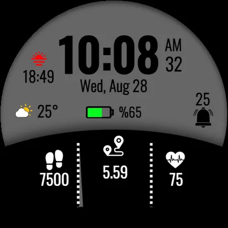 MAHO005 Wear OS Watch Face screenshot 23