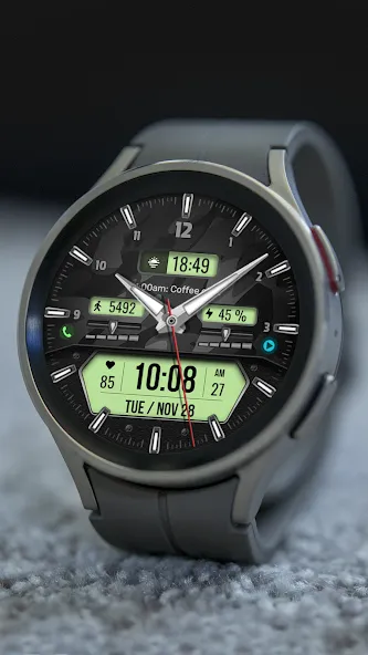 WFP 160 Classic watch face screenshot 6