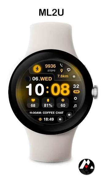 ML2U 175 Watch Face screenshot 4