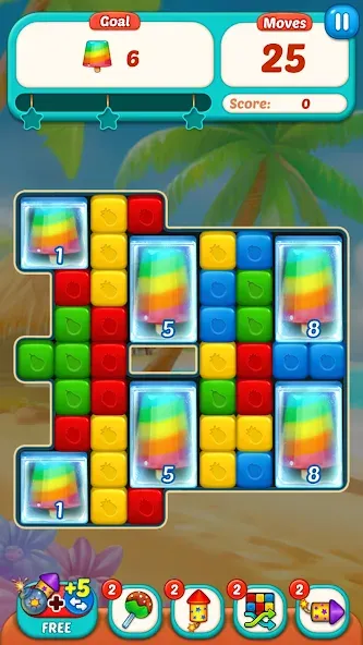 Fruit Cube Blast screenshot 6