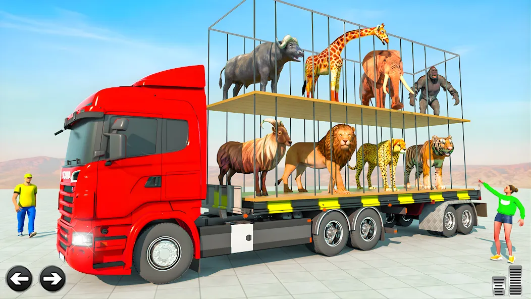 Animals Transporter Truck Game screenshot 16