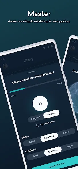 LANDR - Master & Release Music screenshot 1