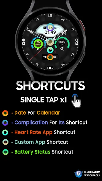 IA122 Hybrid Watchface screenshot 7