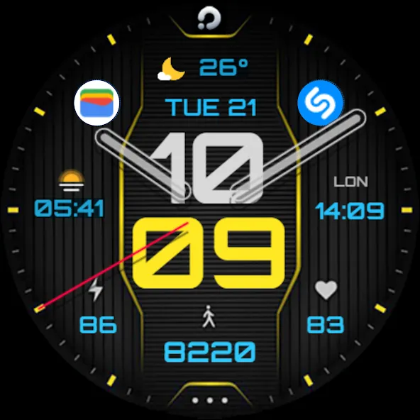 ACTIVE 39 Hybrid Watch Face screenshot 11