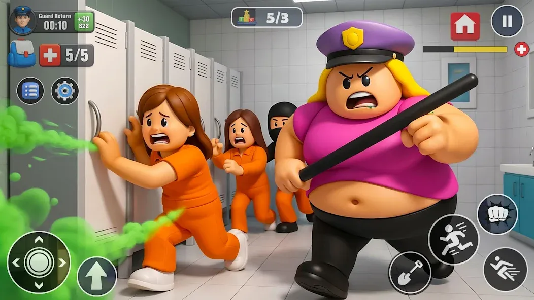 Obby Parkour Prison Escape screenshot 2