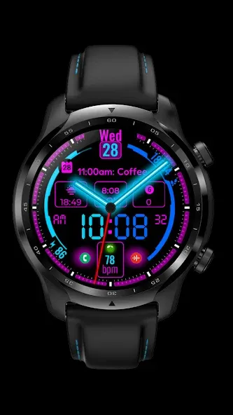 Hybrid Watch Face CUE140 screenshot 4