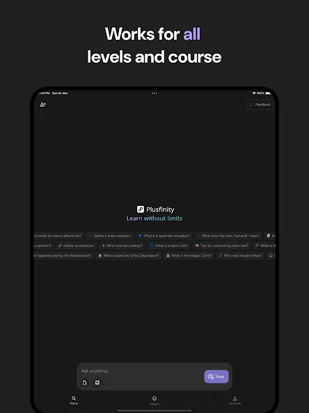 Plusfinity - Smart AI Tutor screenshot 21