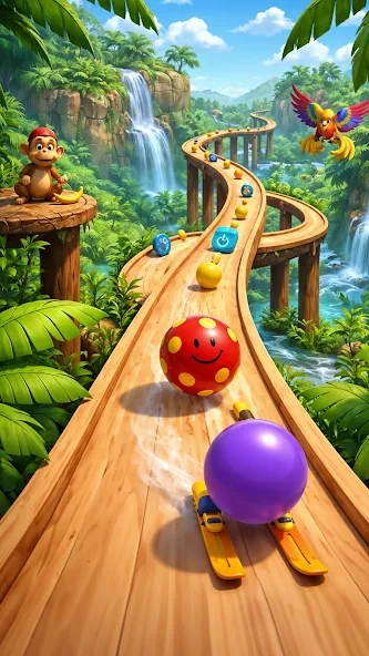 Sky Rolling Ball 3D screenshot 1