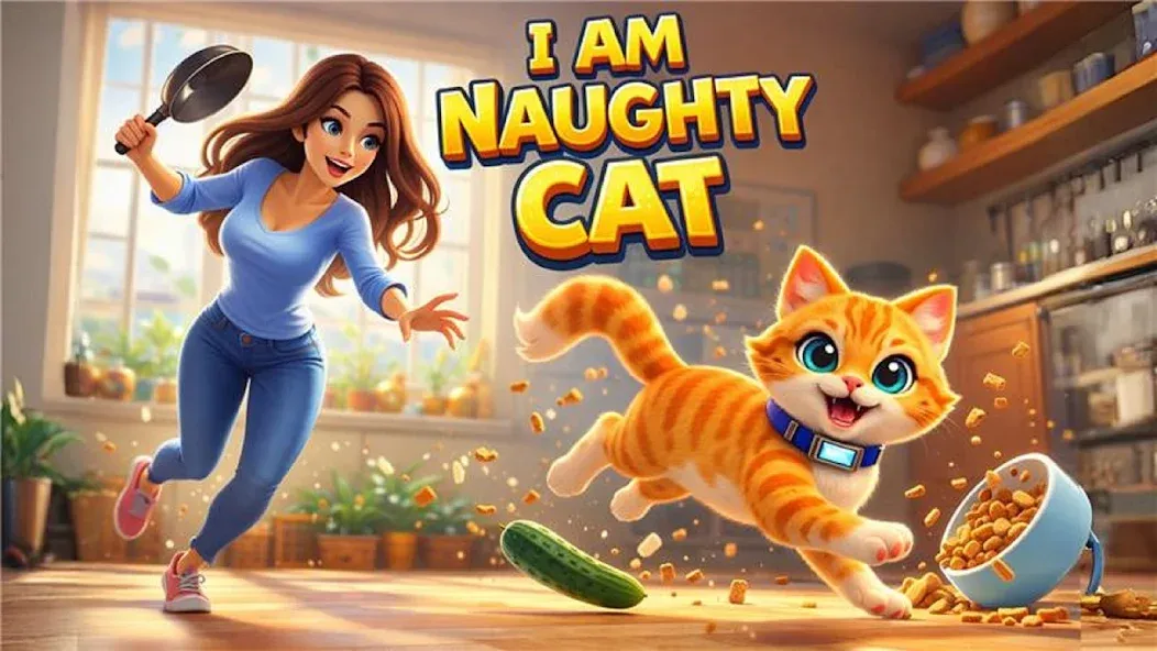 I Am Naughty Cat Simulator screenshot 1