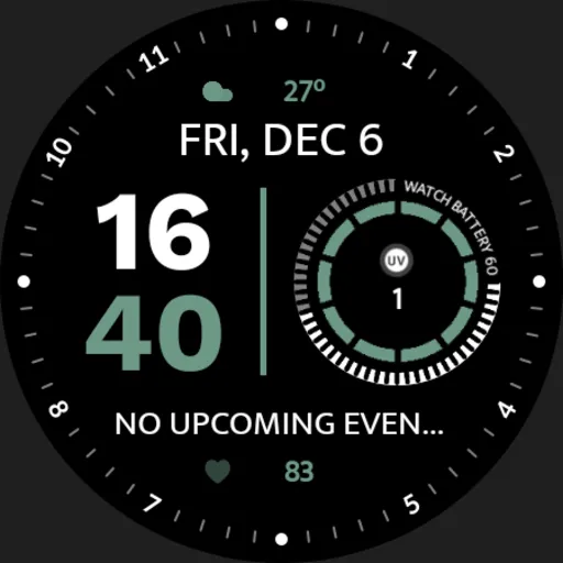 EXD122: Digital Watch Face screenshot 29
