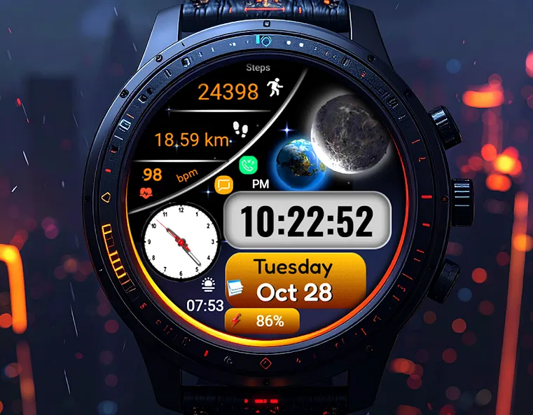 FSW297 Watch face screenshot 2