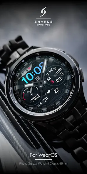 SH042 Watch Face, WearOS watch screenshot 2
