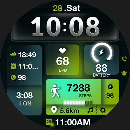 ML2U 241b Hybrid Watch Face screenshot 31