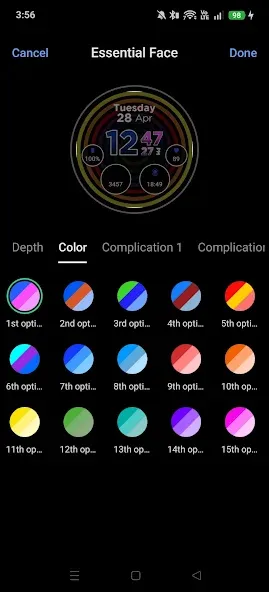Hypnotic Pride Watch Face 2026 screenshot 1