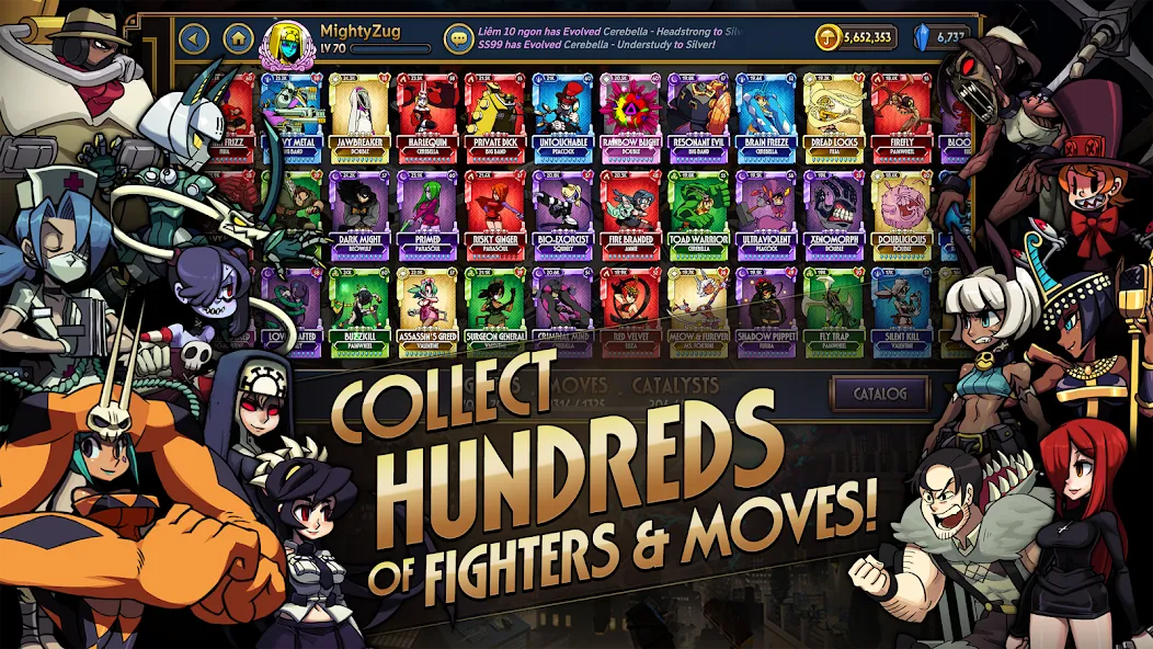 Skullgirls: Fighting RPG screenshot 3
