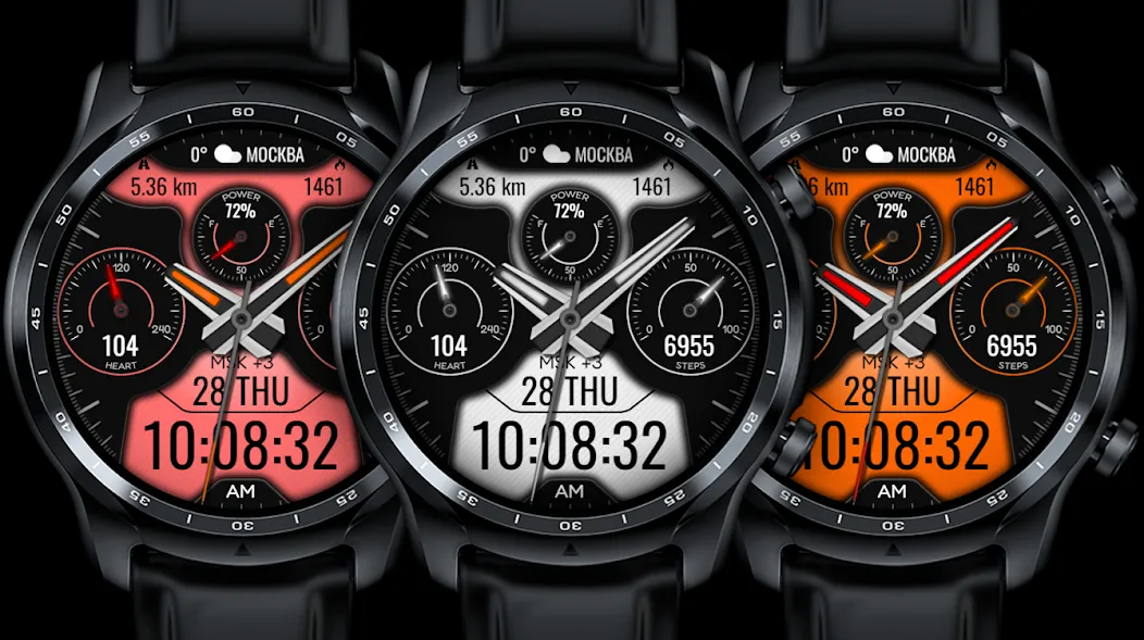 Hybrid KARATUN Watch face screenshot 1