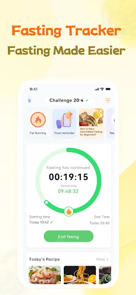 HitFast-Fasting tracker & Diet screenshot 2