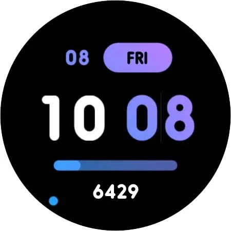 Color Pop Wear OS screenshot 4
