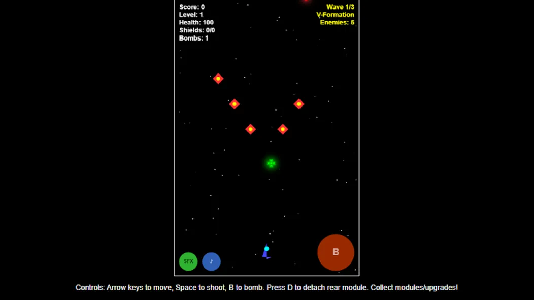 D.A.M.S.V.L. - Space Shooter screenshot 6