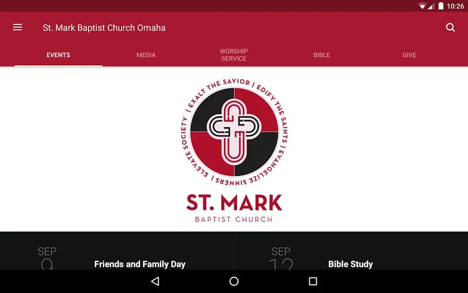 St Mark Baptist Church Omaha screenshot 4