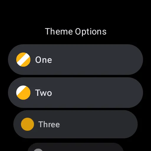Yellow Large Watch Face screenshot 7
