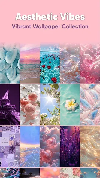Aesthetic Wallpaper for Girls screenshot 1