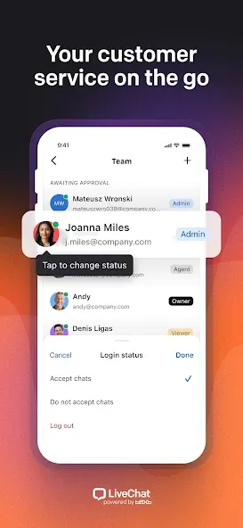LiveChat - Customer service screenshot 6