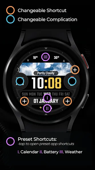 TVV Real Weather Watch Face screenshot 5