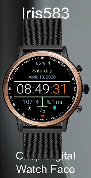 Iris583 Crisp Digital Watch screenshot 22