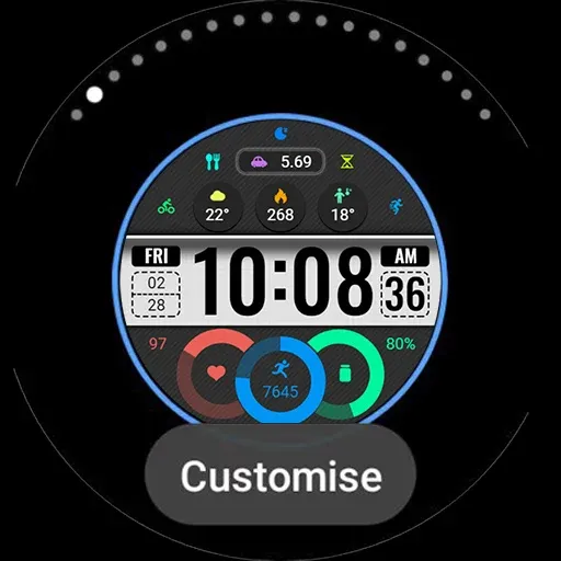 ZKin Watch Dark Color Function screenshot 36