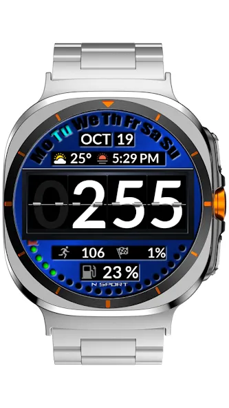 NTV520 - Digital watch face screenshot 7