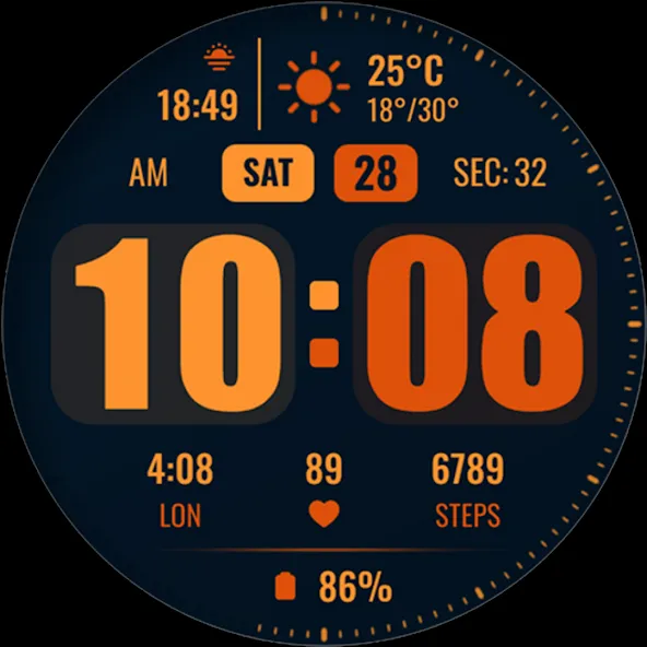 Watch face 10h08.com #145 screenshot 31