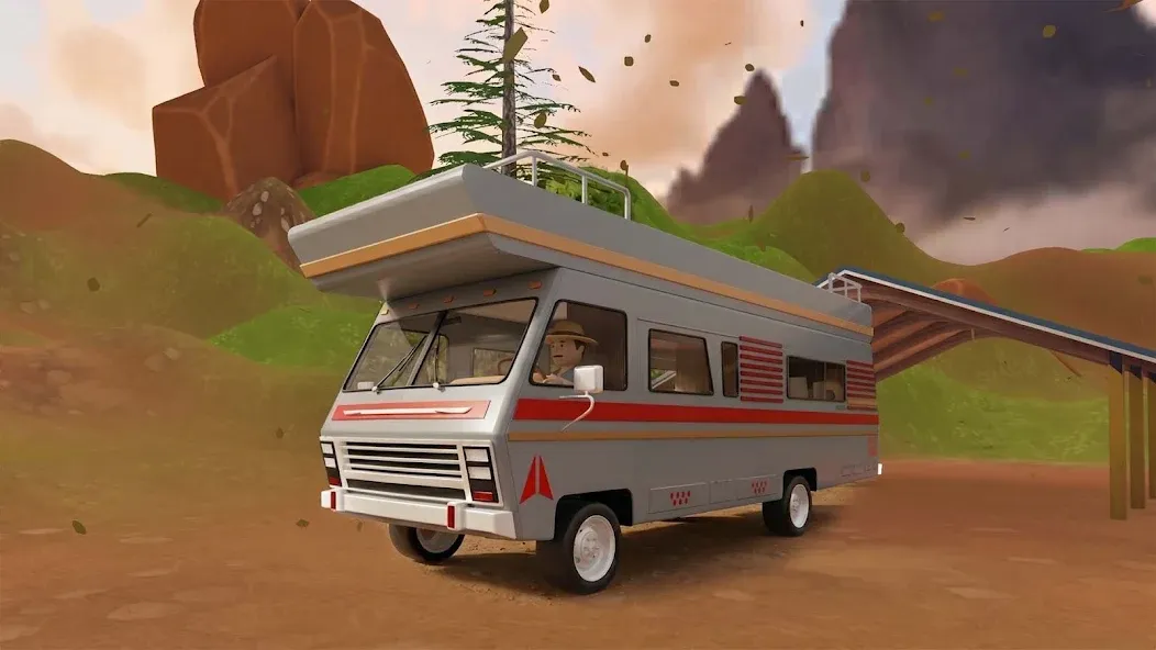 Offroad Van Driving Game screenshot 2