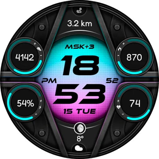 Digital Omekewi Watch face screenshot 26