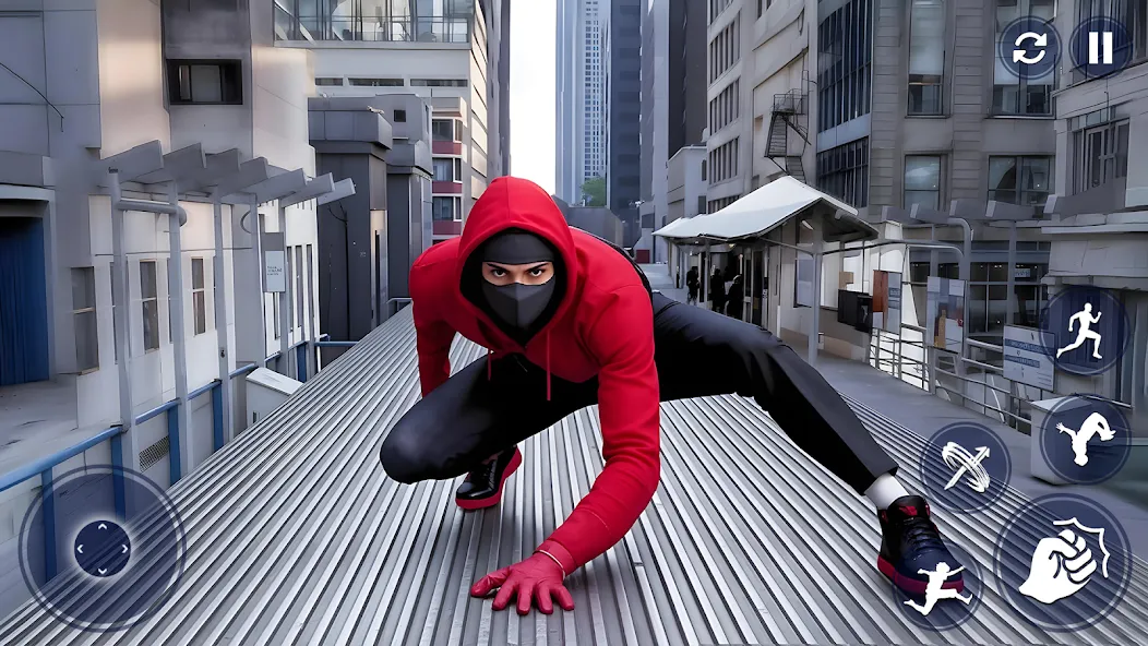 Flying Spider Hero City Action screenshot 5