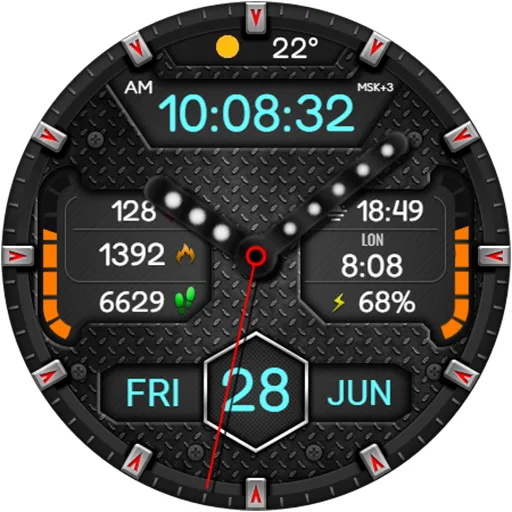 Hybrid KNATUM URX81 Watch face screenshot 22