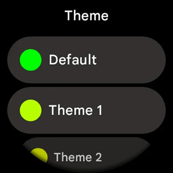 Fit OLED: Watch face screenshot 13