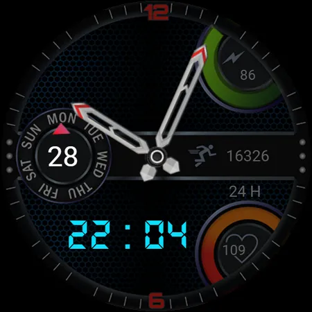 IA44 Hybrid Watchface screenshot 10